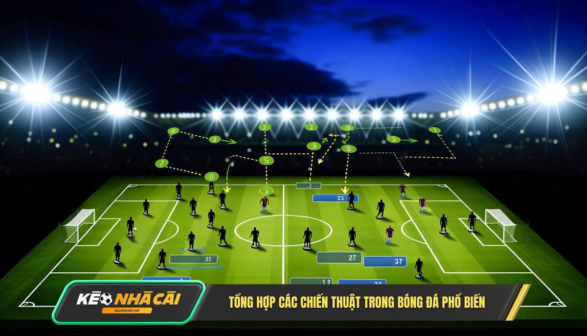 Tong Hop Cac Chien Thuat Trong Bong Da Pho Bien Tổng Hợp Các Chiến Thuật Trong Bóng Đá Phổ Biến