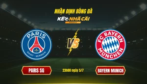 022 Soi Keo Bong Da Paris Sg Bayern Munich
