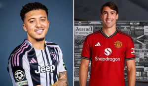 Vlahovic Có Lẽ Là Phương Án Tối Ưu Để Mu Đổi Sancho