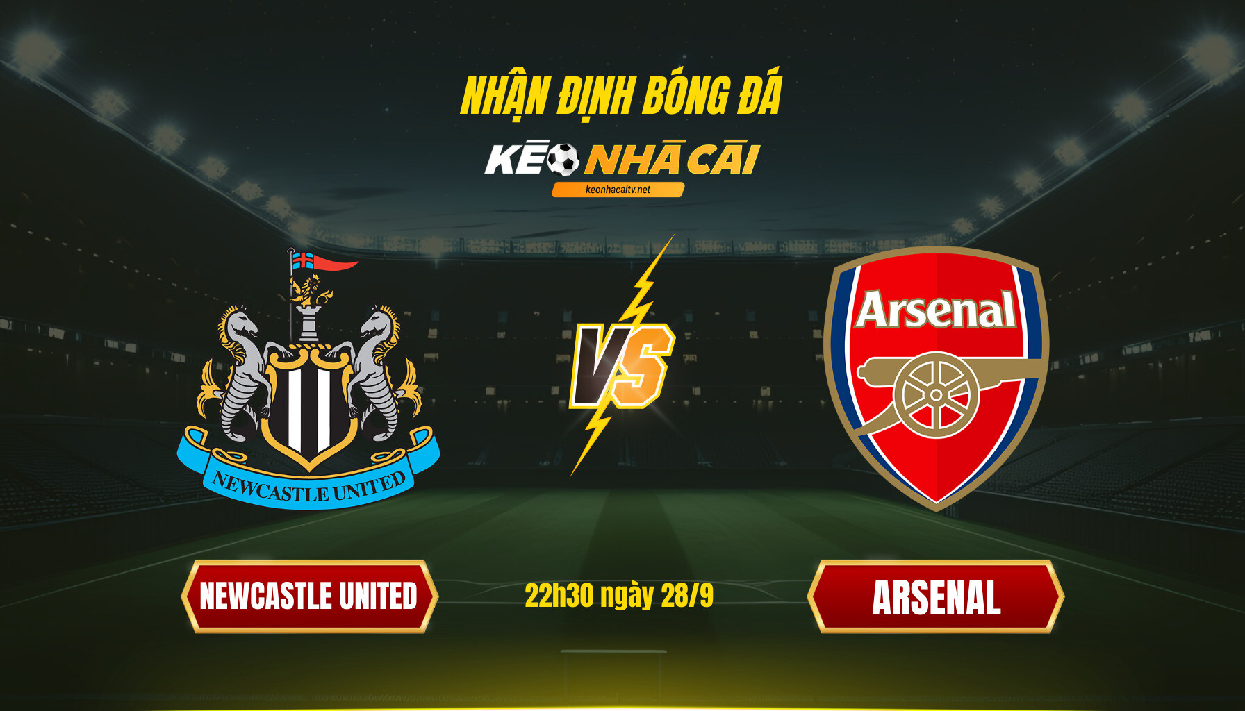 Soi Keo Newcastle Vs Arsenal 22H30 Ngay 28 9 Soi Kèo Newcastle Vs Arsenal, 22H30 Ngày 28 9
