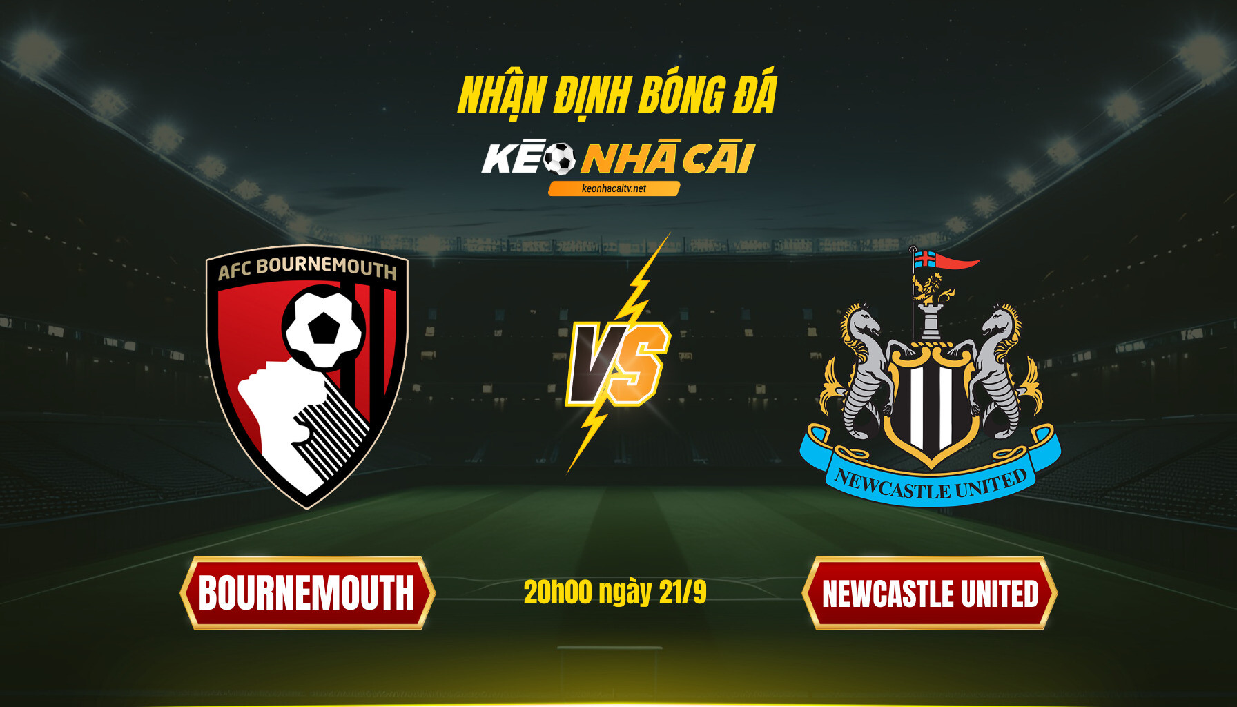 Soi Keo Nha Cai Bournemouth Vs Newcastle United 20H00 Ngay 21 9 Soi Kèo Nhà Cái Bournemouth Vs Newcastle United 20H00 Ngày 21 9