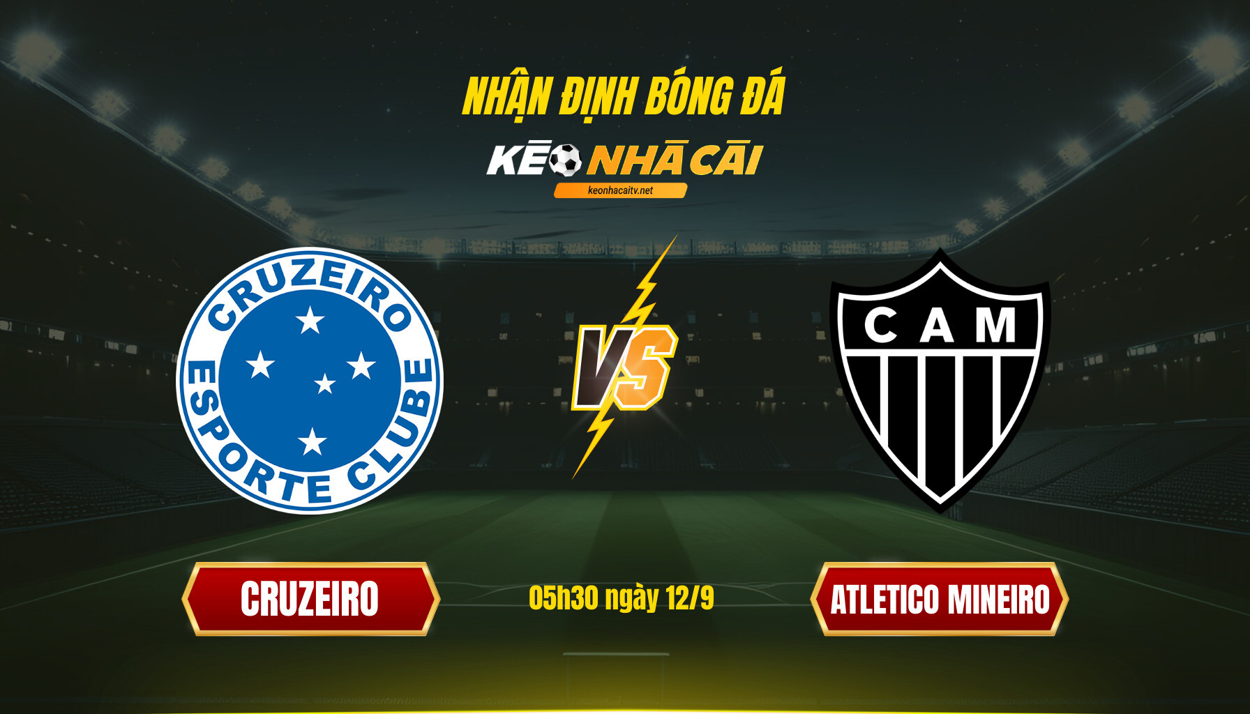 Soi Kèo Nhà Cái Cruzeiro Vs Atletico Mineiro 05H30 Ngày 12 9
