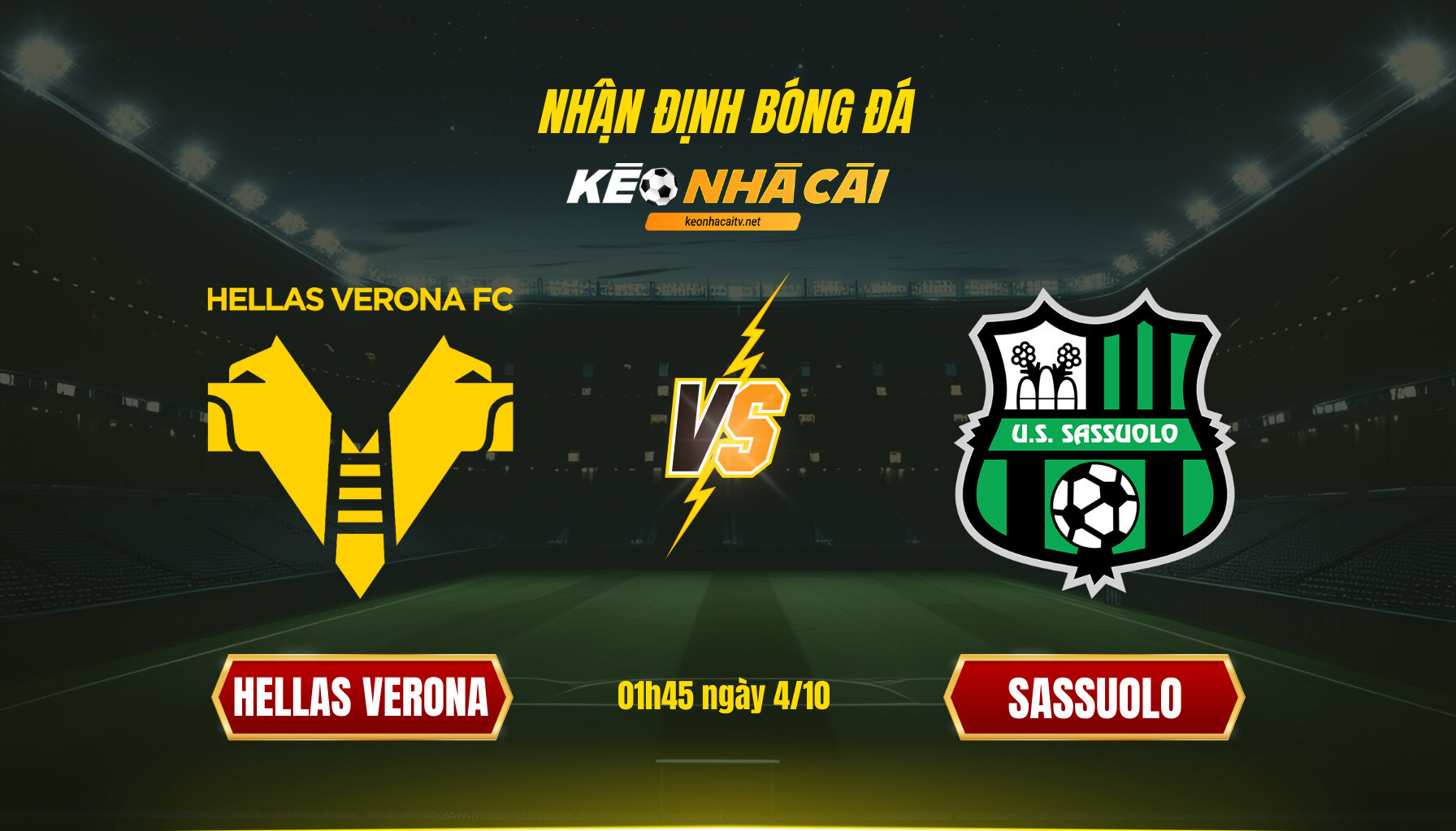 Soi Keo Nha Cai Hellas Verona Vs Sassuolo 01H45 Ngay 4 10 Soi Kèo Nhà Cái Hellas Verona Vs Sassuolo 01H45 Ngày 4 10